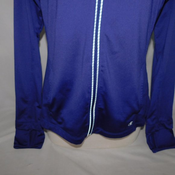 Champion Womens M Purple Running Activewear Track Jacket light Weight - Picture 3 of 11